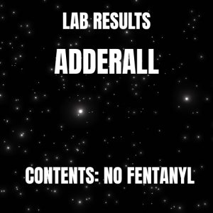 Adderall LAB RESULTS