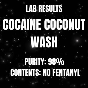 COCAINE COCONUT WASH Lab Results