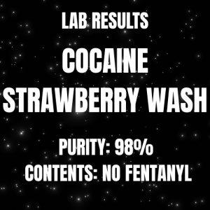 COCAINE STRAWBERRY WASH Lab Results