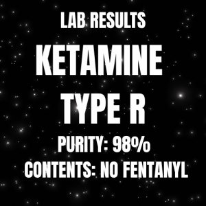KETAMINE TYPE R LAB RESULTS