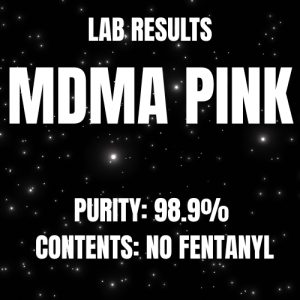 MDMA PINK LAB RESULTS