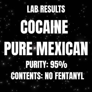 Pure Mexican Cocaine Lab Results