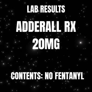 Adderall Rx LAB RESULTS