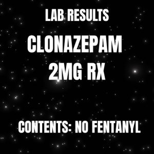 Clonazepam 2mg Rx LAB RESULTS