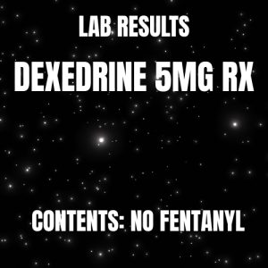 Dexedrine 5MG Rx LAB RESULTS