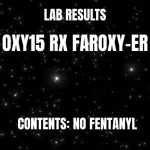 Oxy15 Rx Faroxy-ER LAB RESULTS