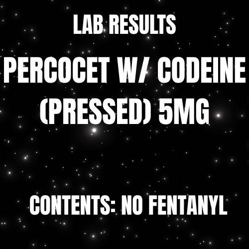 Percocet w/ Codeine Pressed 5mg - Image 2