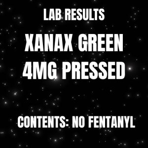 xanax green 4mg lab results